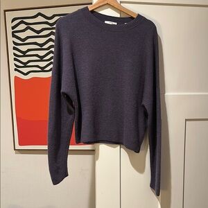 Vince Textured Double Knit Crew size M